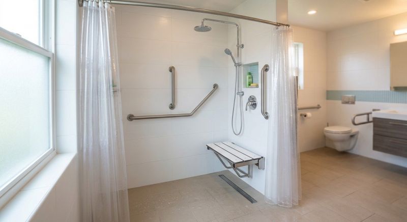 Accessible Shower Construction in Portland, ME