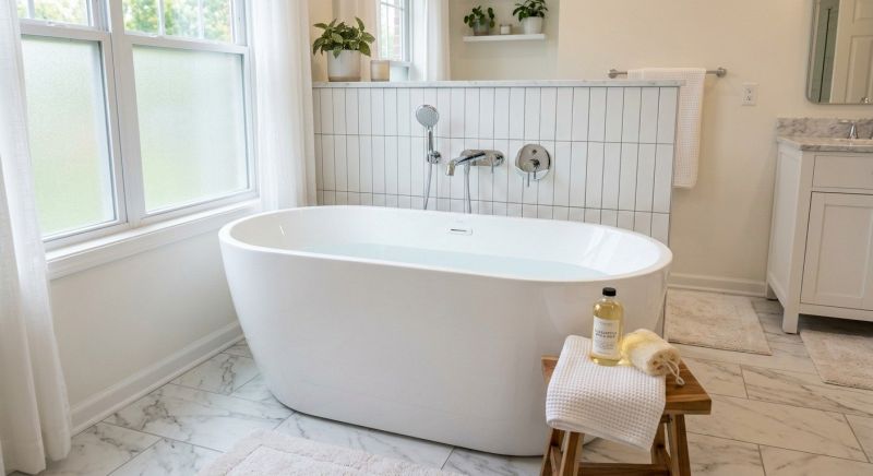 Freestanding Tub Installation in Norwalk, CT