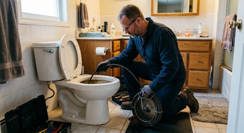 Toilet Drain Repair in Denver, CO